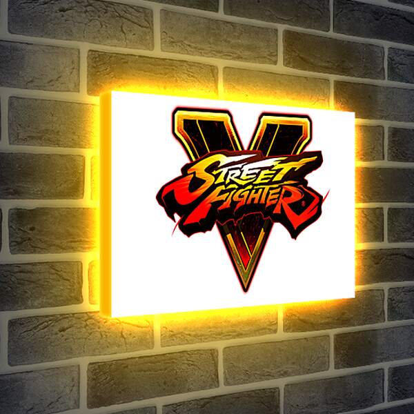 Лайтбокс световая панель - Street Fighter V
