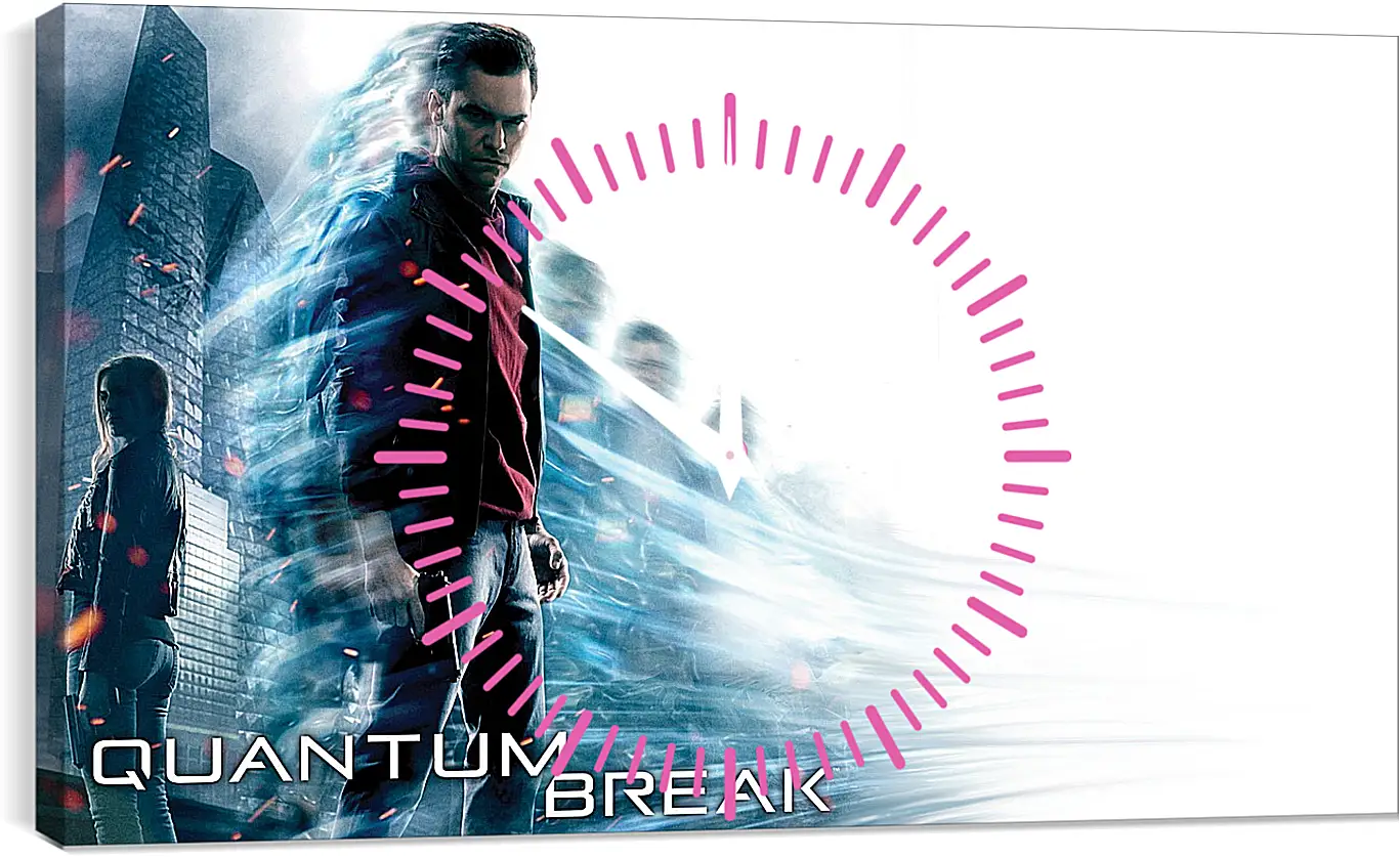 Часы картина - Quantum Break
