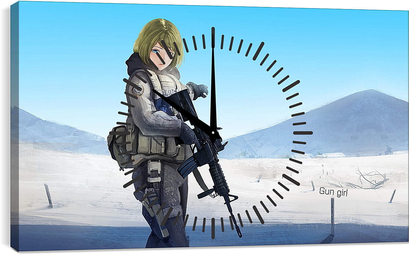 Часы картина - Call Of Duty