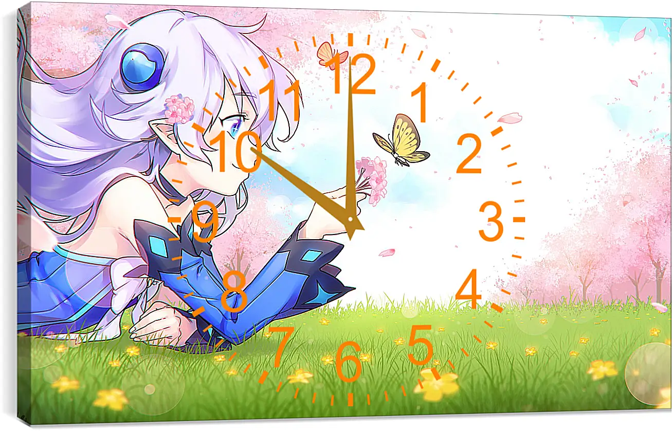 Часы картина - Elsword
