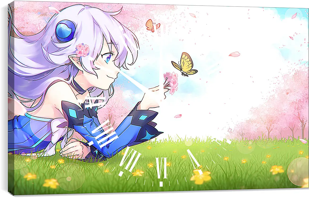 Часы картина - Elsword

