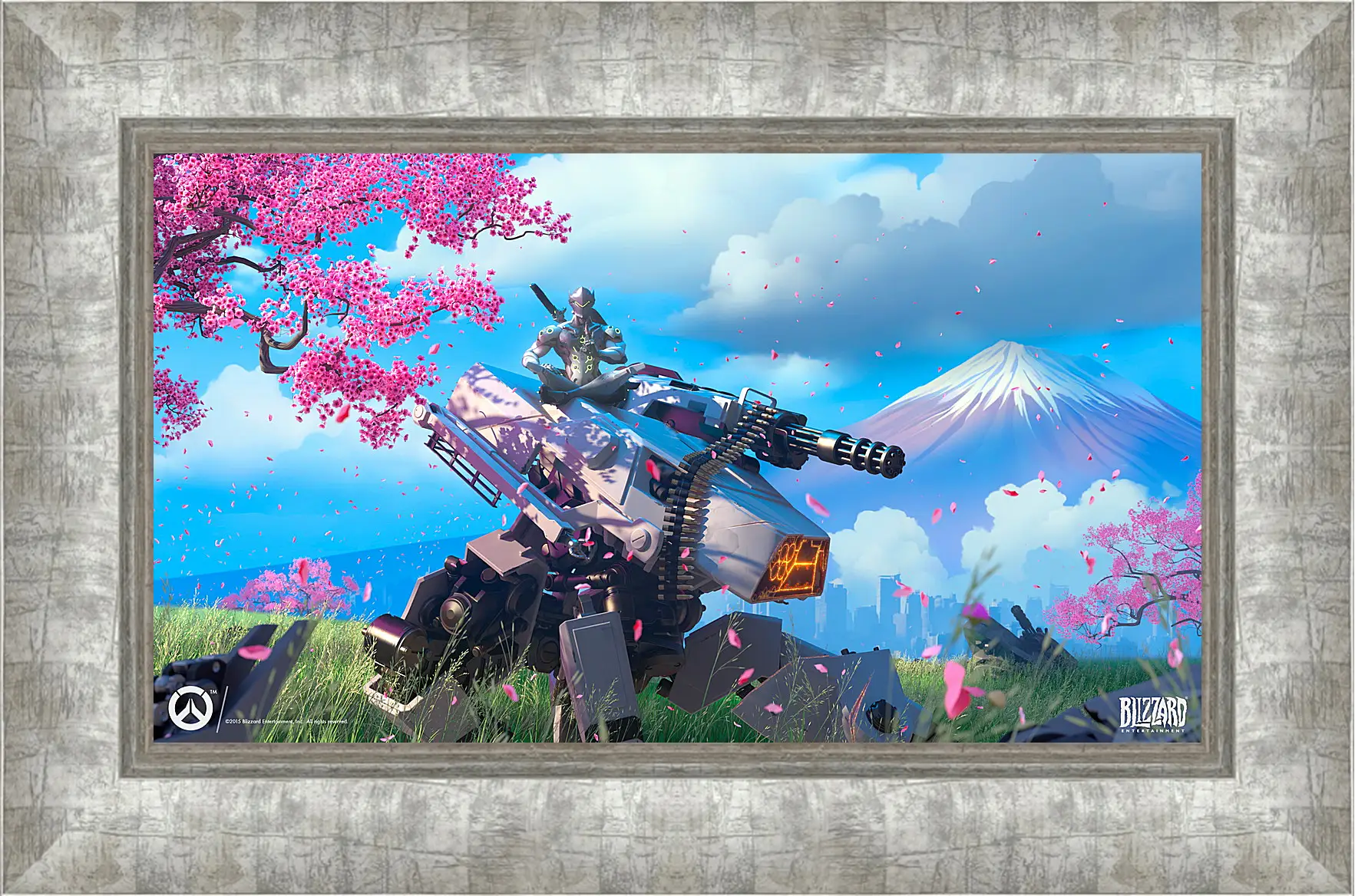 Картина в раме - Overwatch
