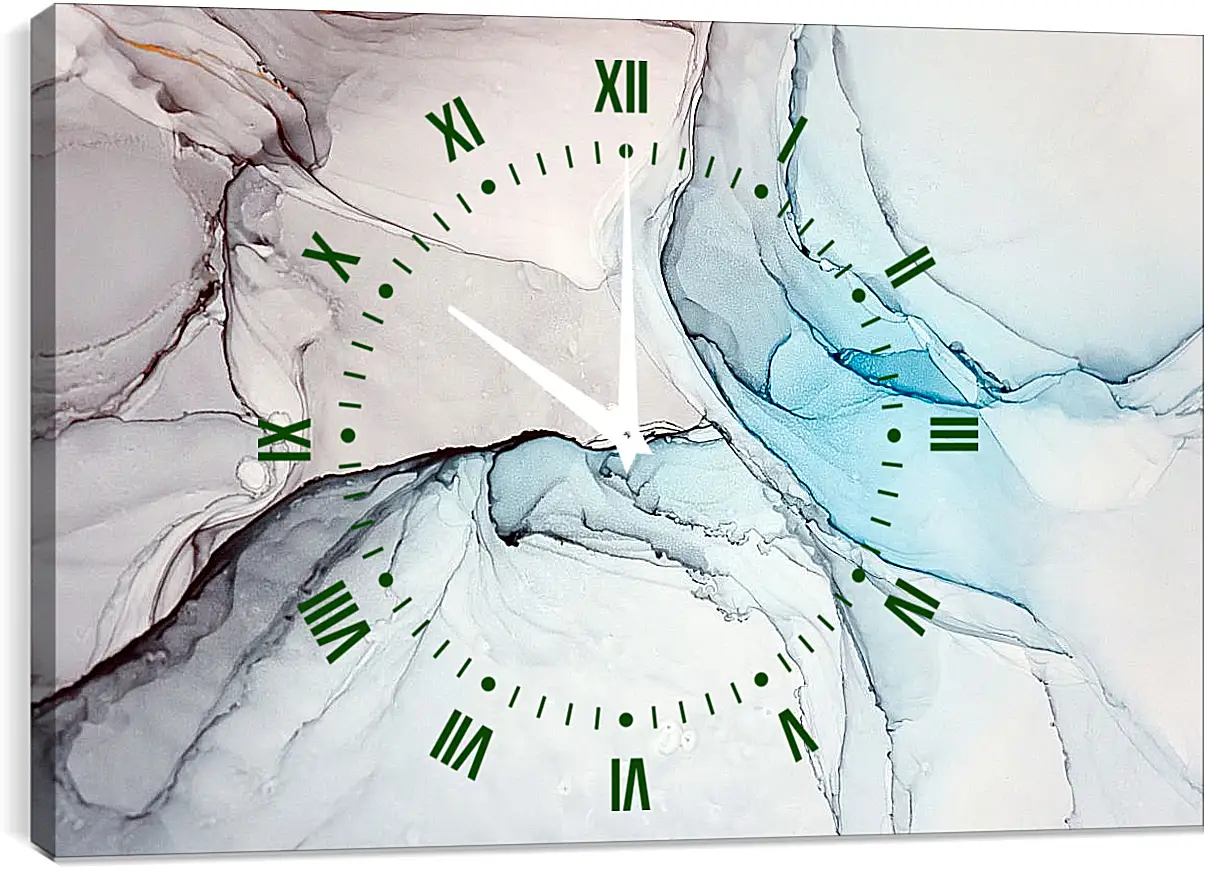 Часы картина - Абстракция