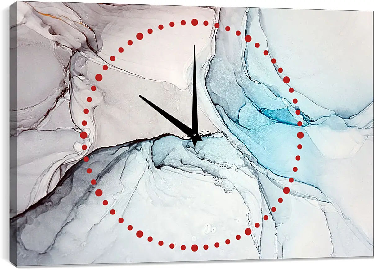 Часы картина - Абстракция
