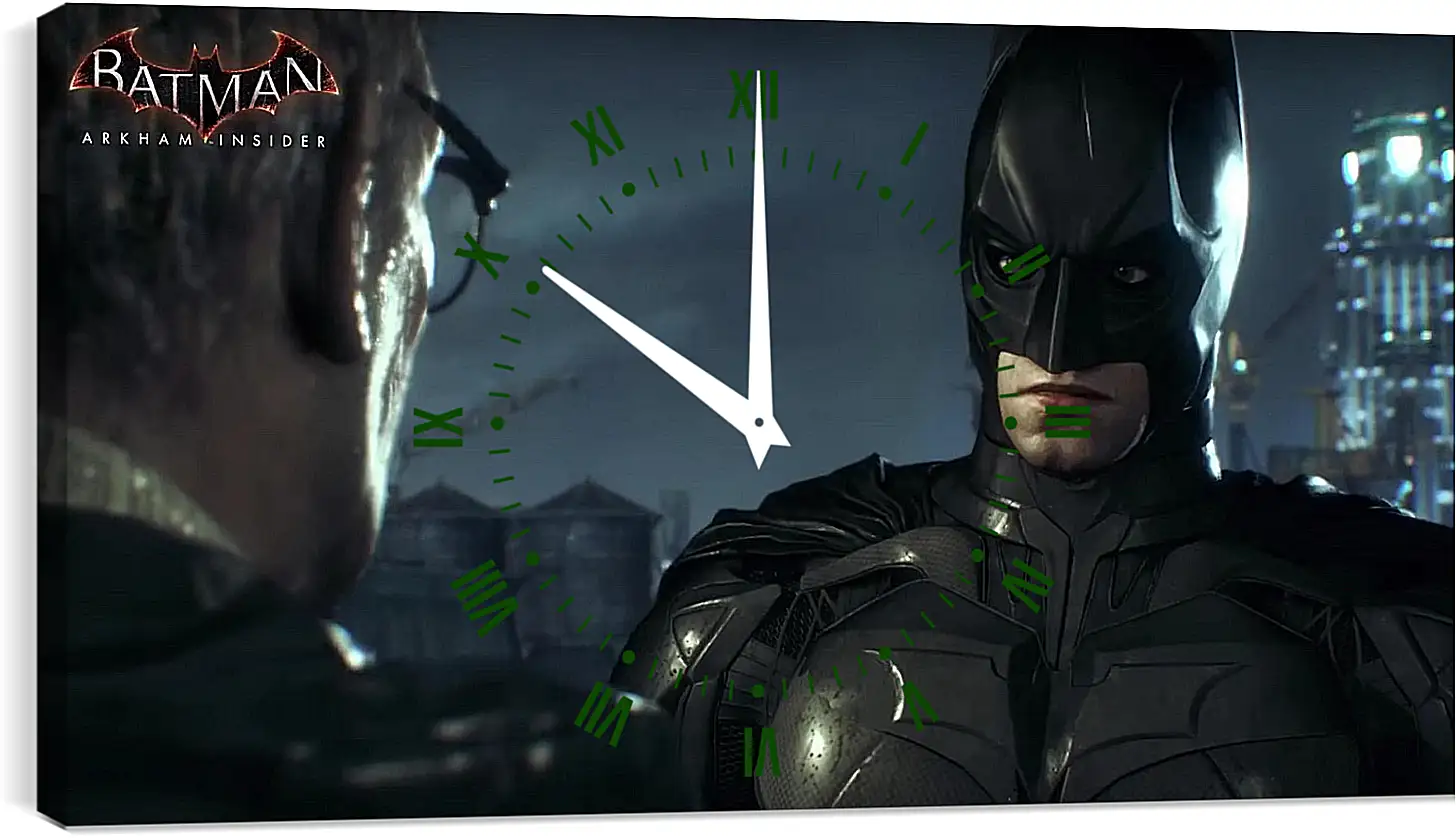 Часы картина - Batman: Arkham Knight