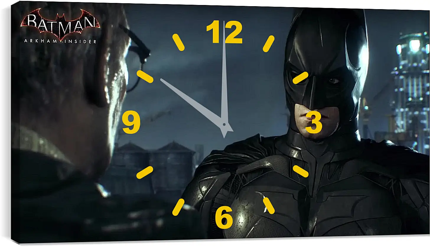 Часы картина - Batman: Arkham Knight