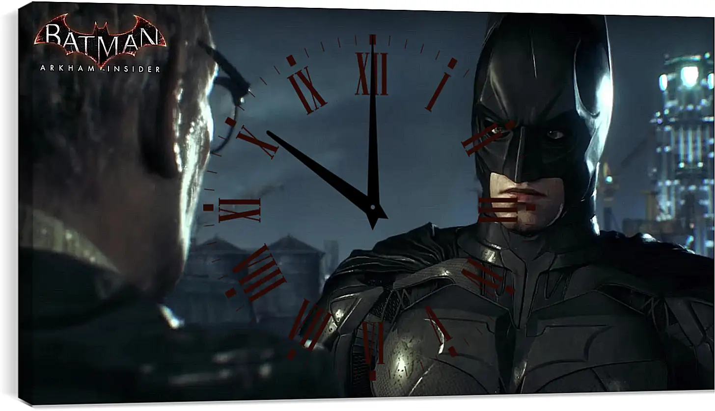 Часы картина - Batman: Arkham Knight