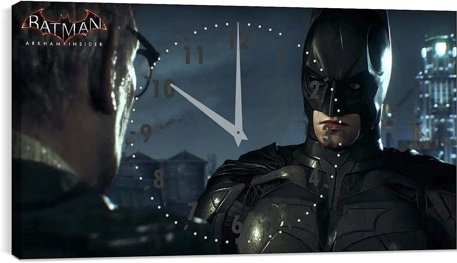 Часы картина - Batman: Arkham Knight