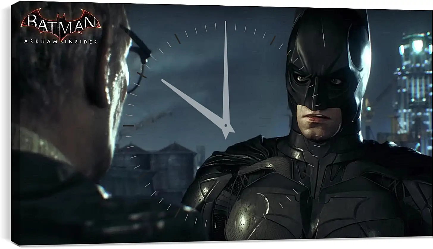 Часы картина - Batman: Arkham Knight