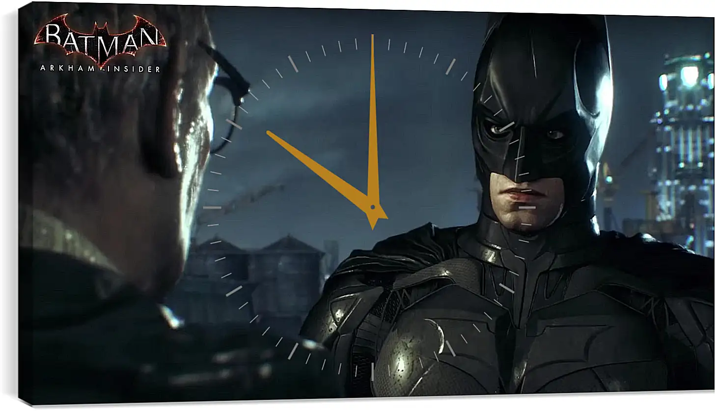 Часы картина - Batman: Arkham Knight