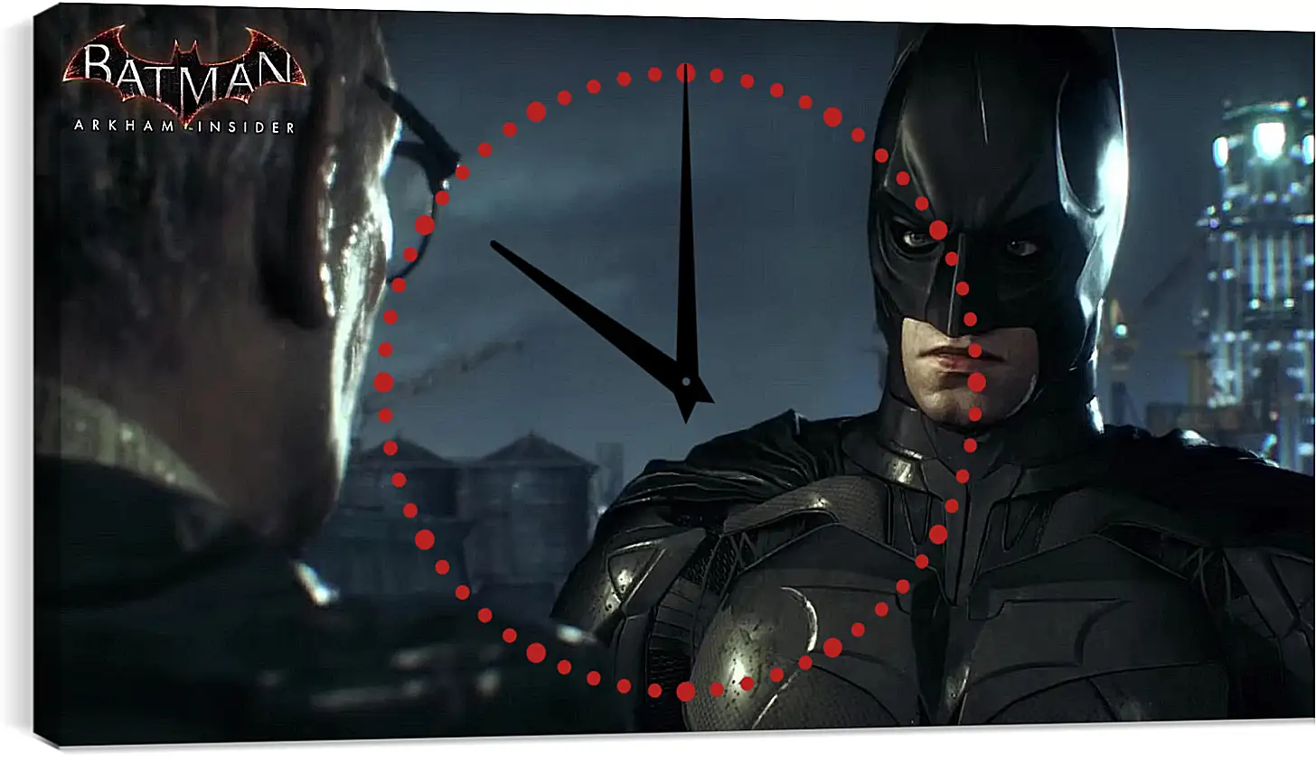 Часы картина - Batman: Arkham Knight