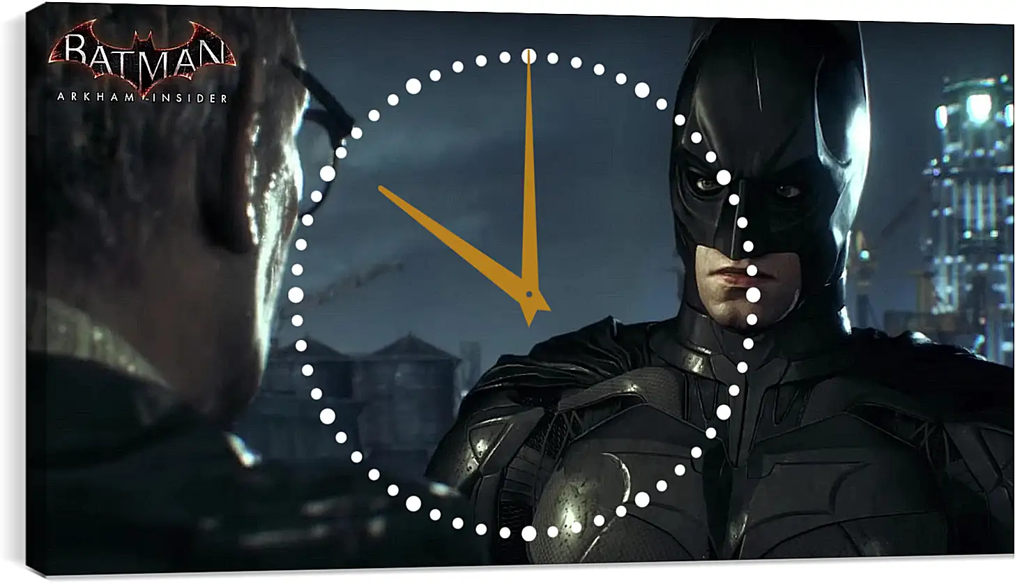 Часы картина - Batman: Arkham Knight