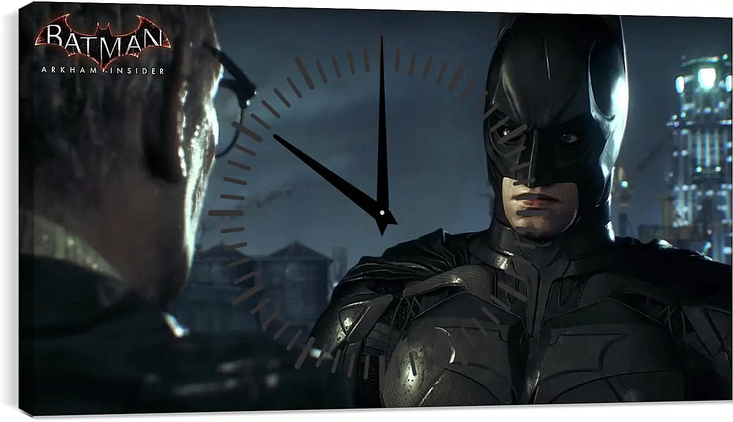 Часы картина - Batman: Arkham Knight