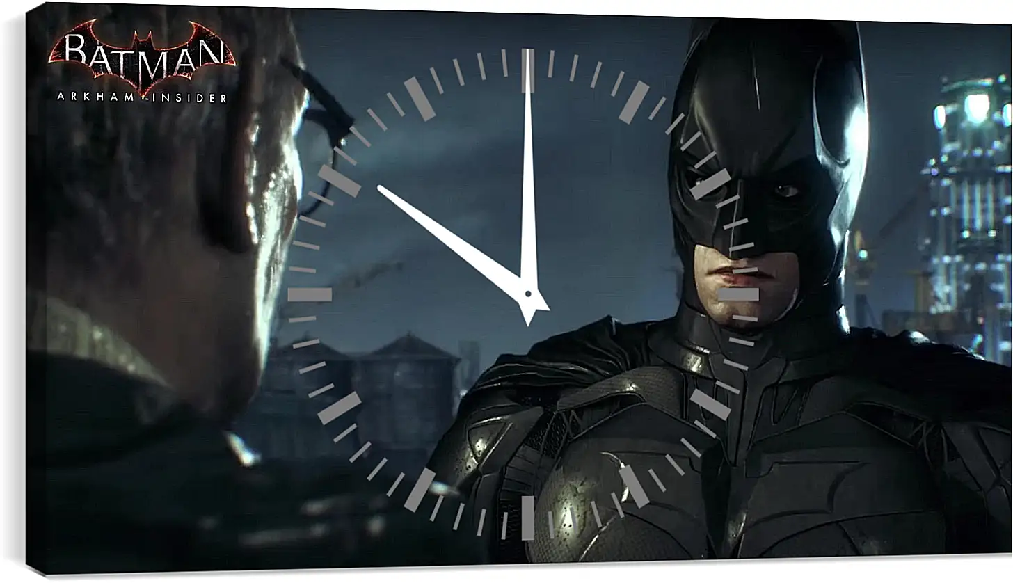 Часы картина - Batman: Arkham Knight