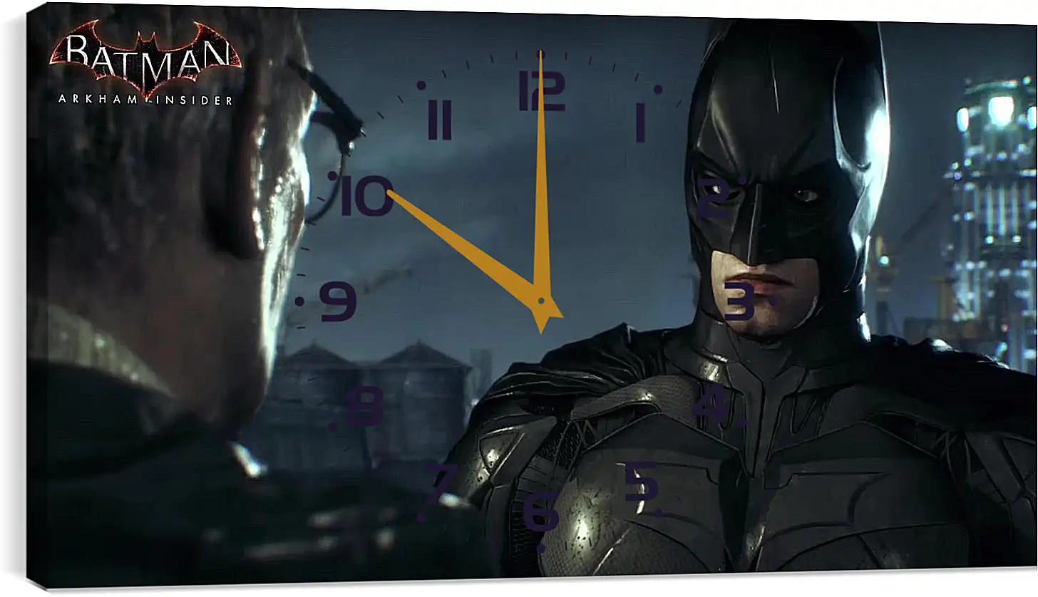 Часы картина - Batman: Arkham Knight