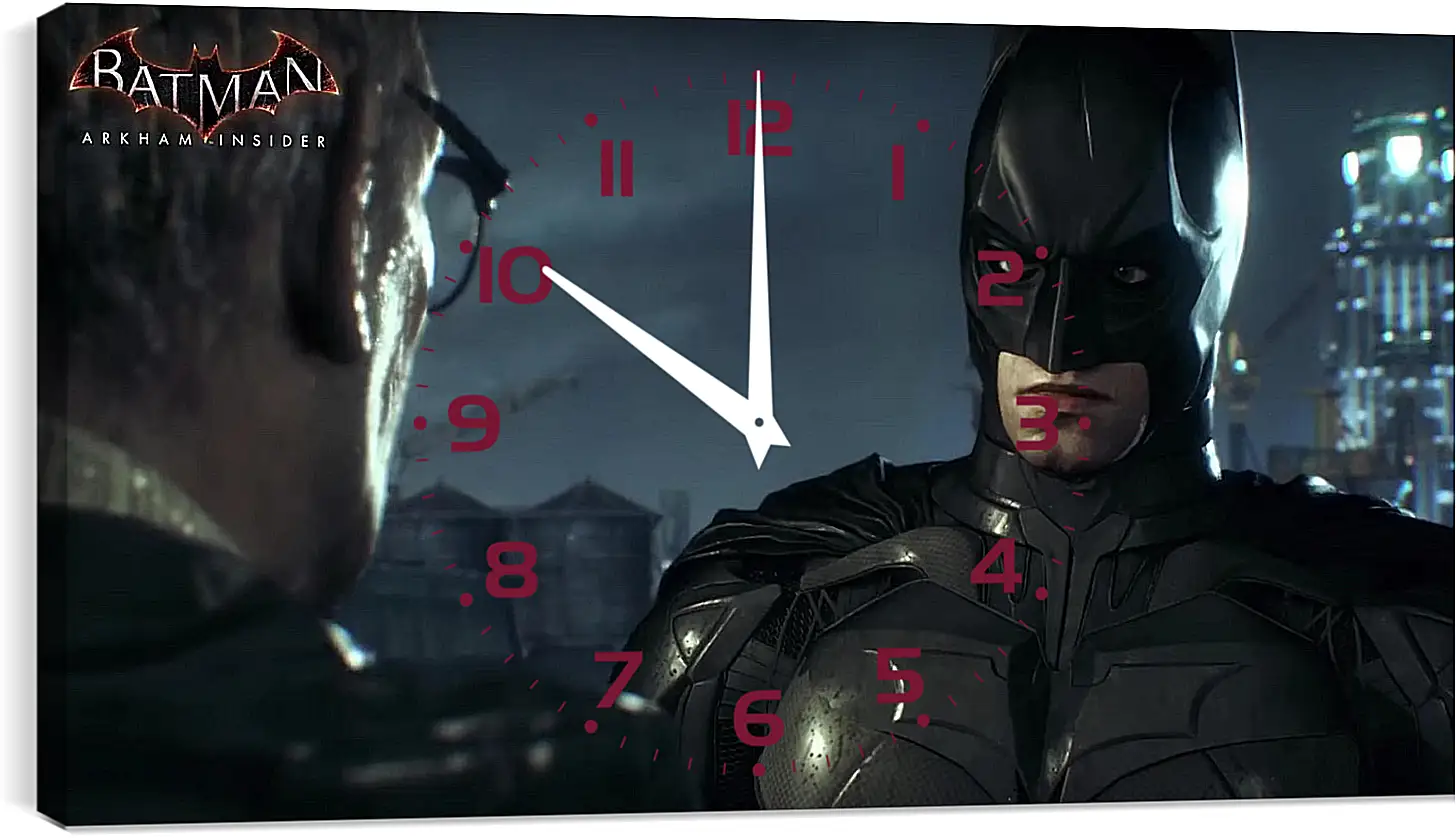 Часы картина - Batman: Arkham Knight