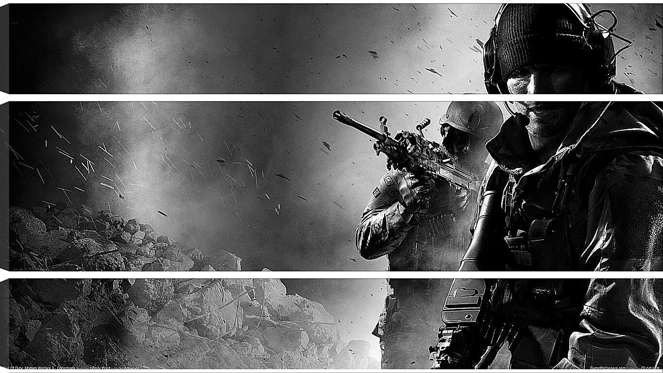 Модульная картина - Call Of Duty: Modern Warfare 3