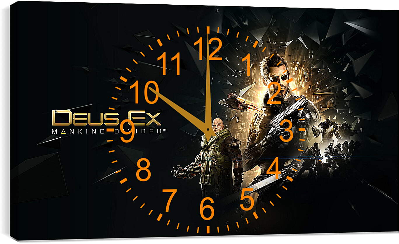 Часы картина - Deus Ex: Mankind Divided

