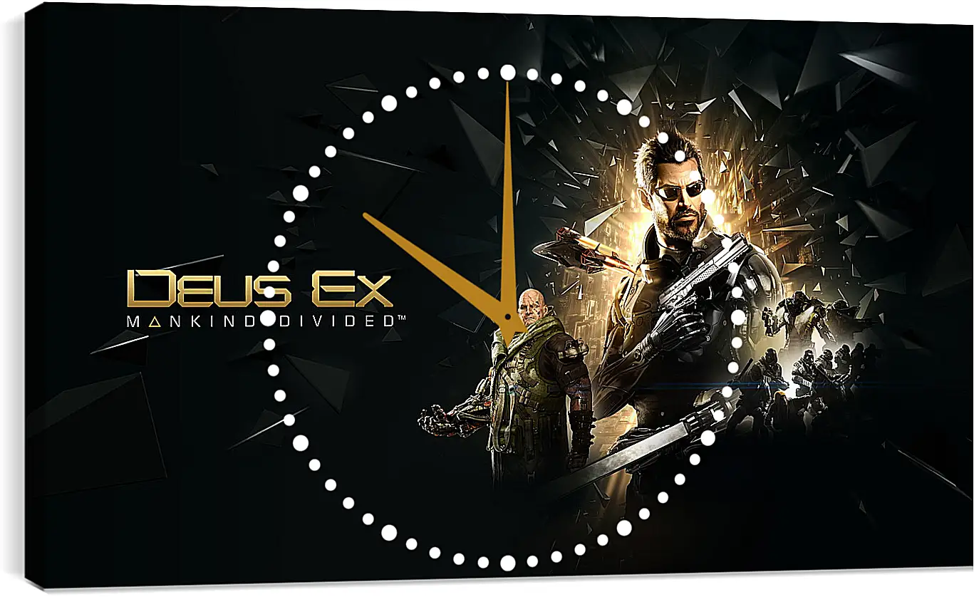 Часы картина - Deus Ex: Mankind Divided
