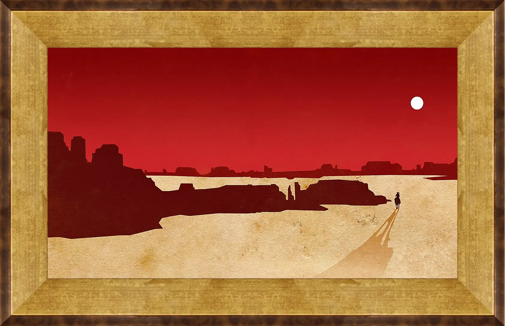 Картина в раме - Red Dead Redemption
