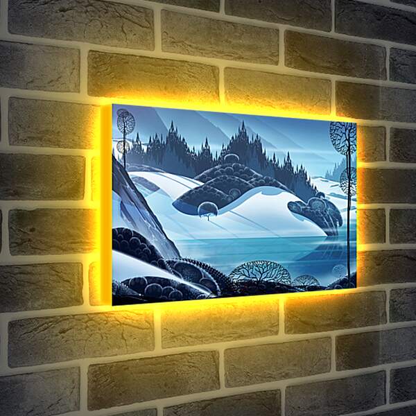Лайтбокс световая панель - The Banner Saga
