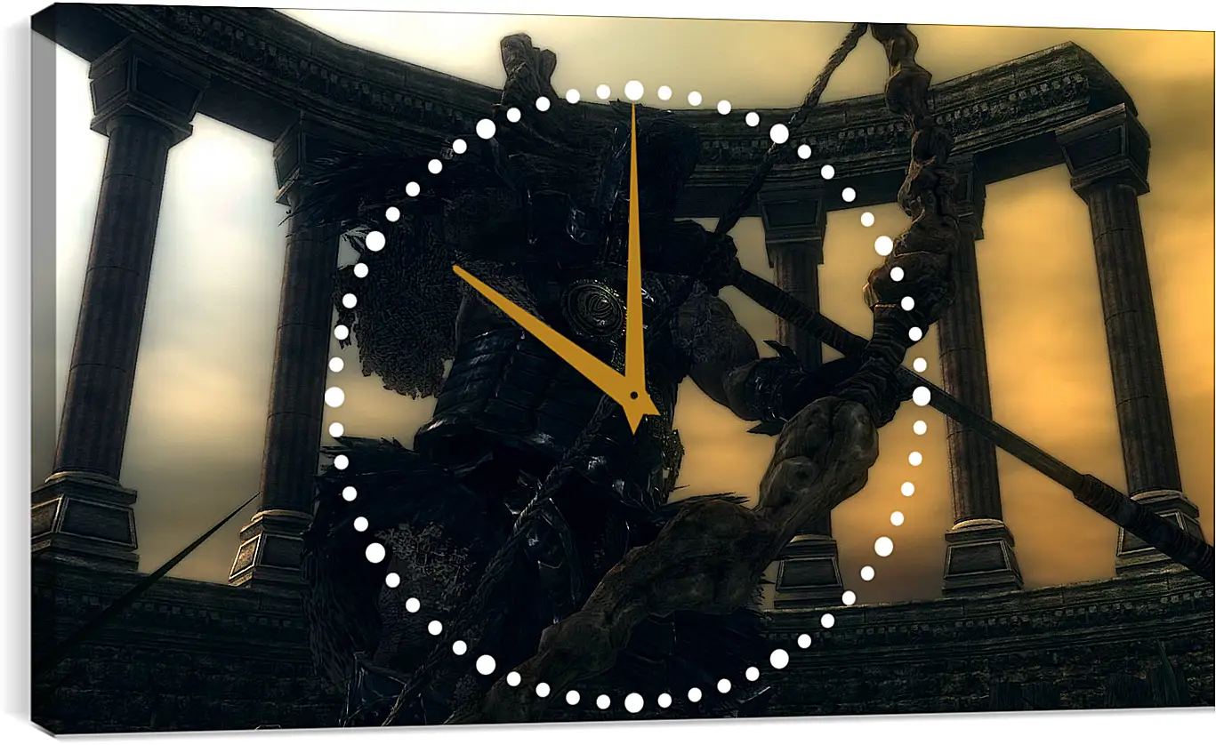 Часы картина - Dark Souls
