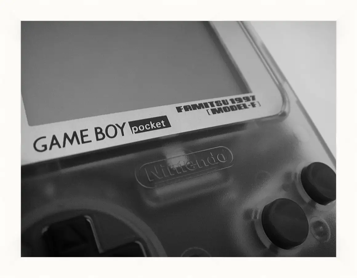 Картина в раме - Game Boy
