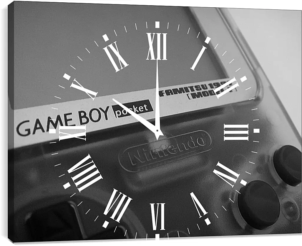 Часы картина - Game Boy
