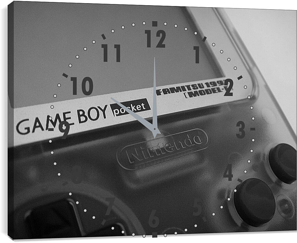 Часы картина - Game Boy
