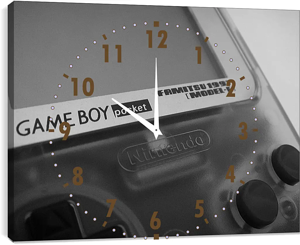 Часы картина - Game Boy
