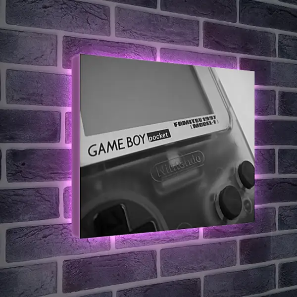 Лайтбокс световая панель - Game Boy
