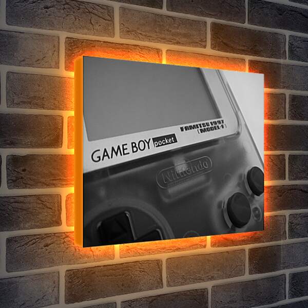 Лайтбокс световая панель - Game Boy
