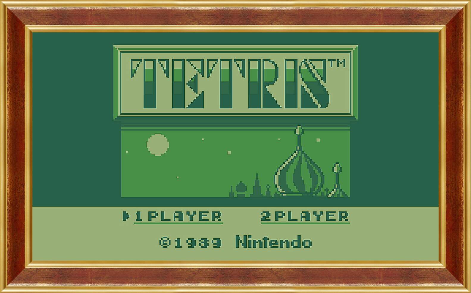 Картина в раме - Tetris
