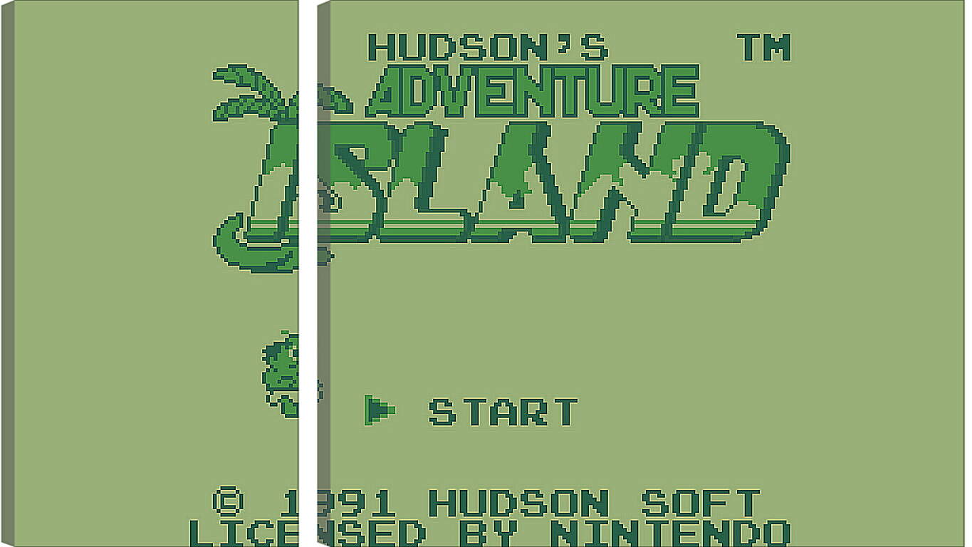 Модульная картина - Adventure Island
