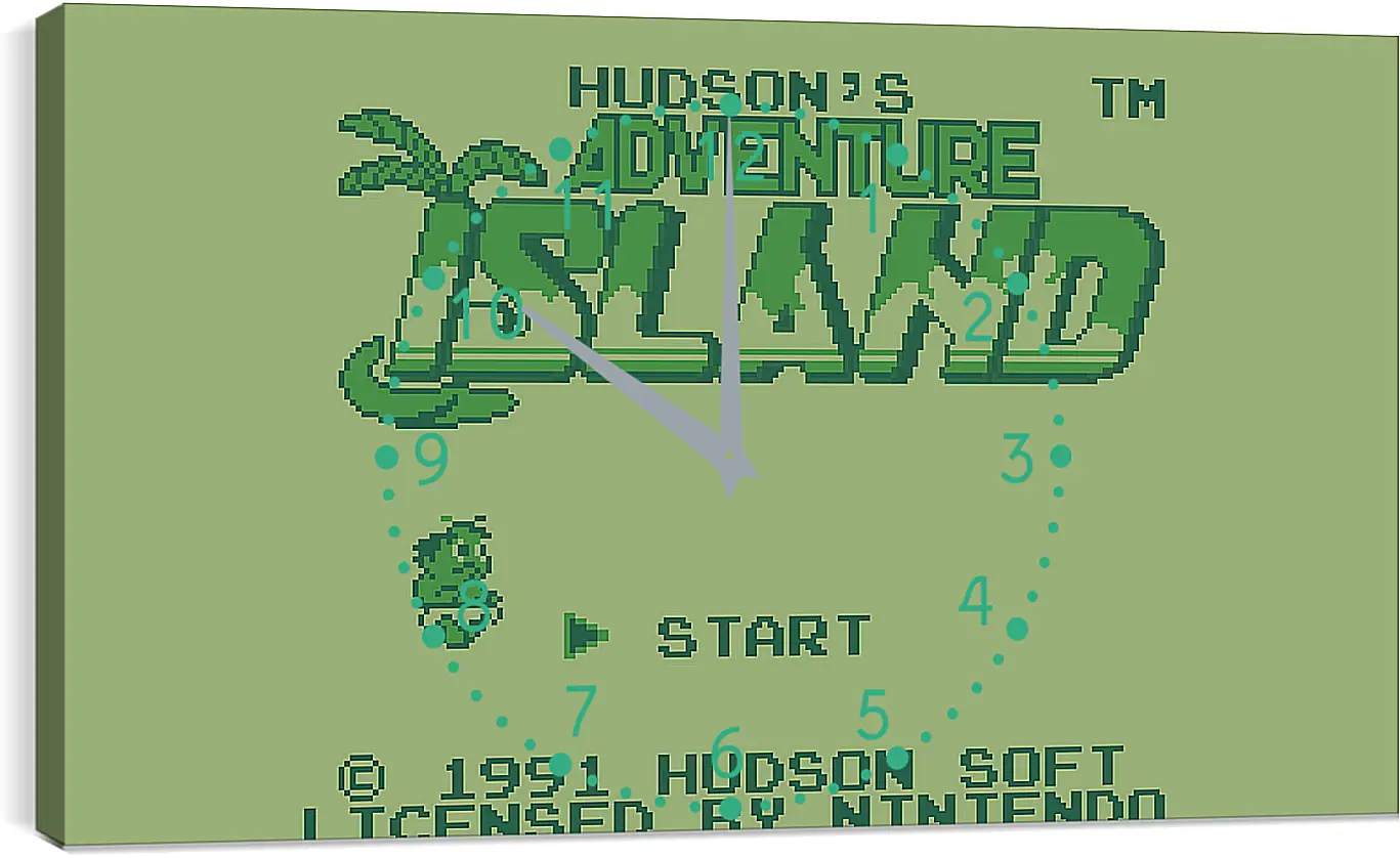 Часы картина - Adventure Island
