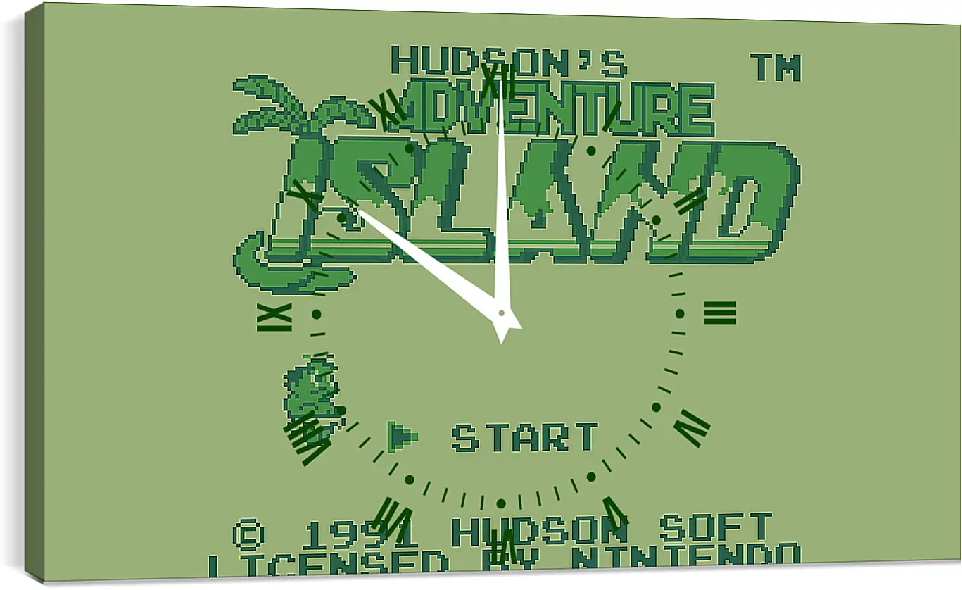 Часы картина - Adventure Island
