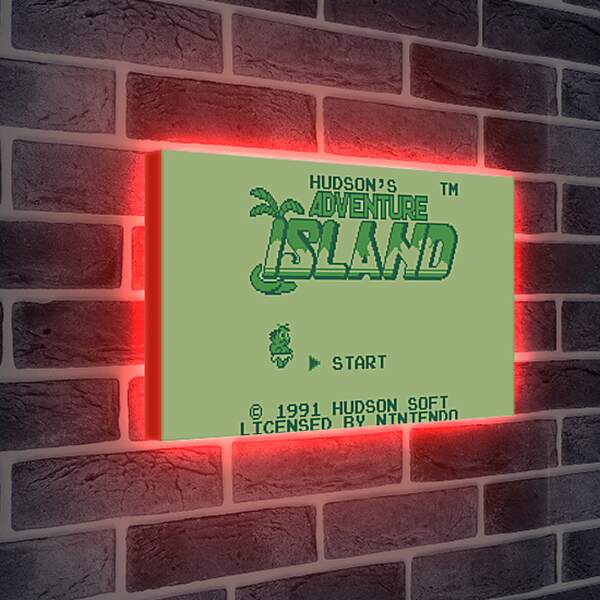 Лайтбокс световая панель - Adventure Island
