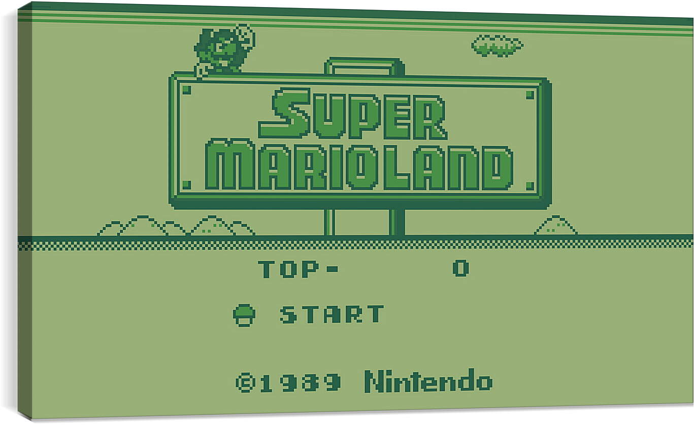 Постер и плакат - Super Mario Land
