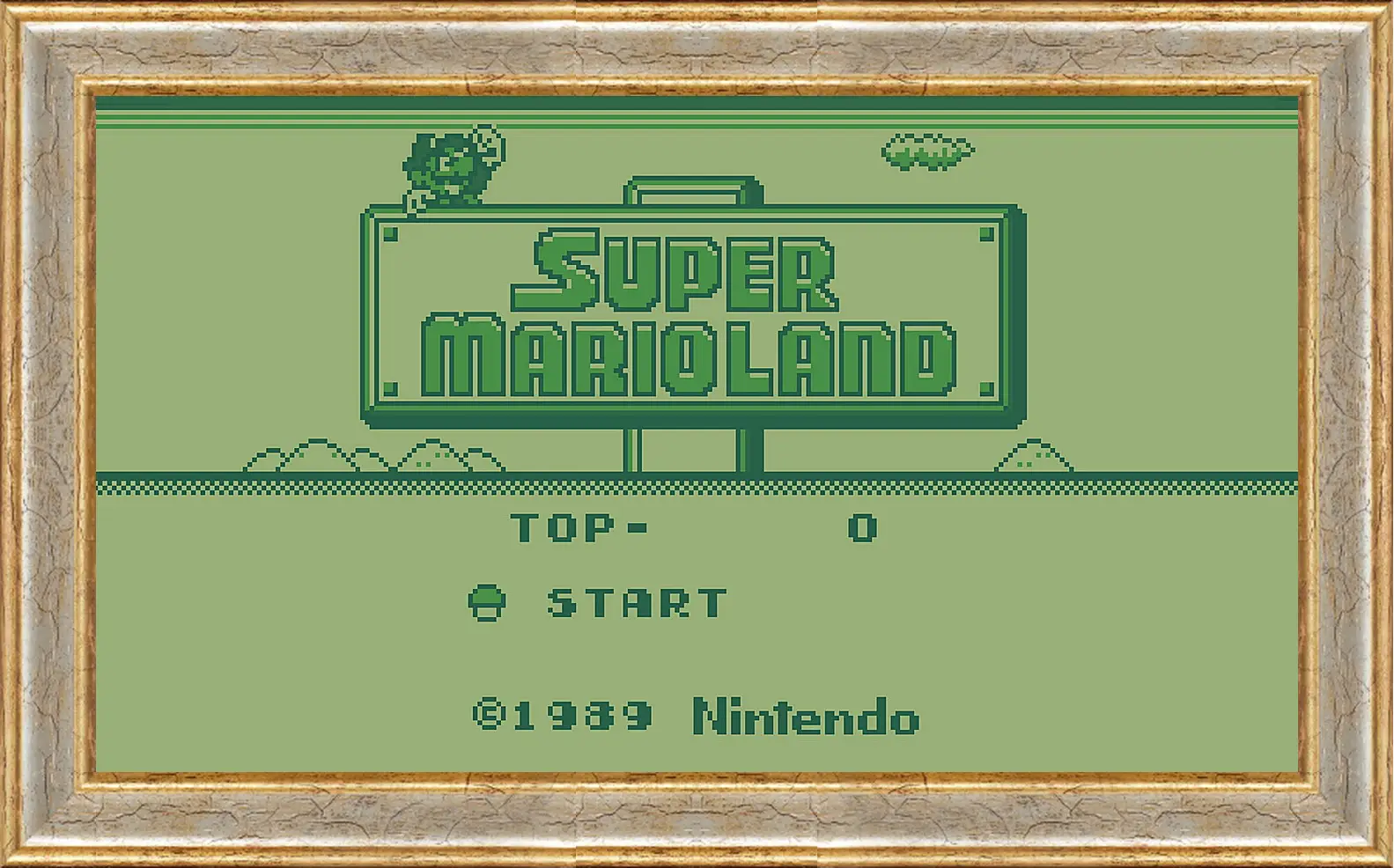 Картина в раме - Super Mario Land
