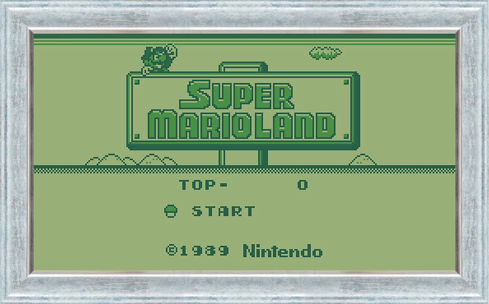 Картина в раме - Super Mario Land
