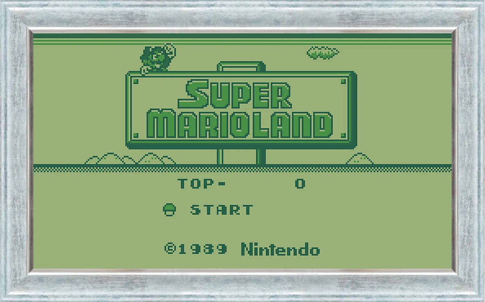 Картина в раме - Super Mario Land
