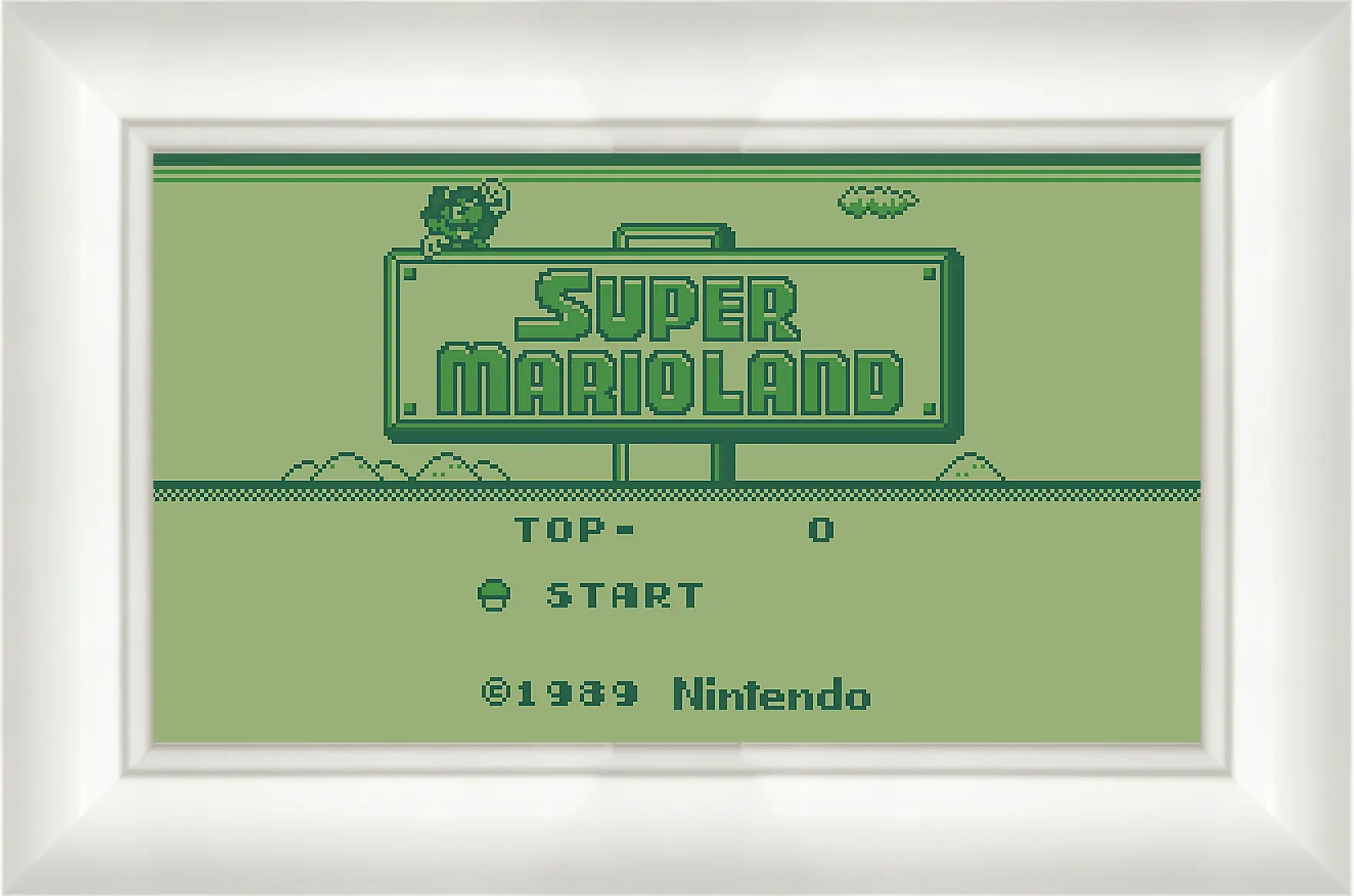 Картина в раме - Super Mario Land
