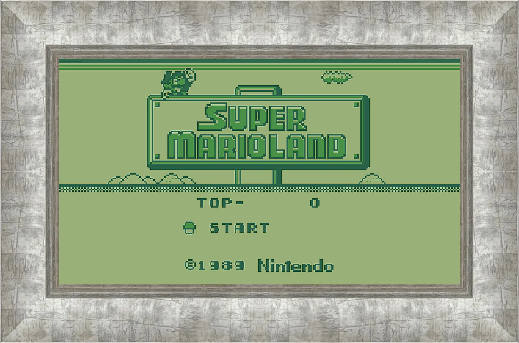 Картина в раме - Super Mario Land
