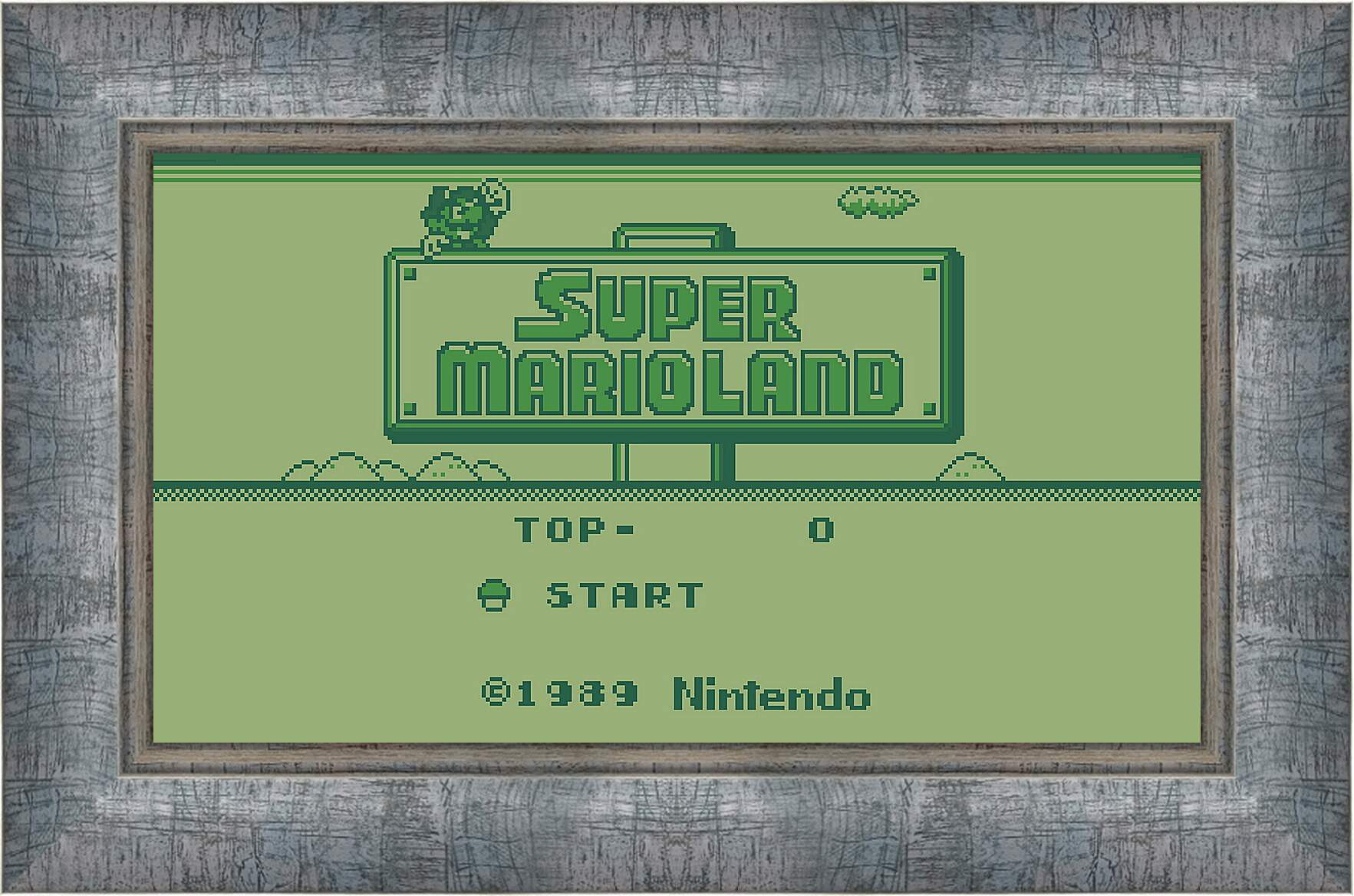 Картина в раме - Super Mario Land
