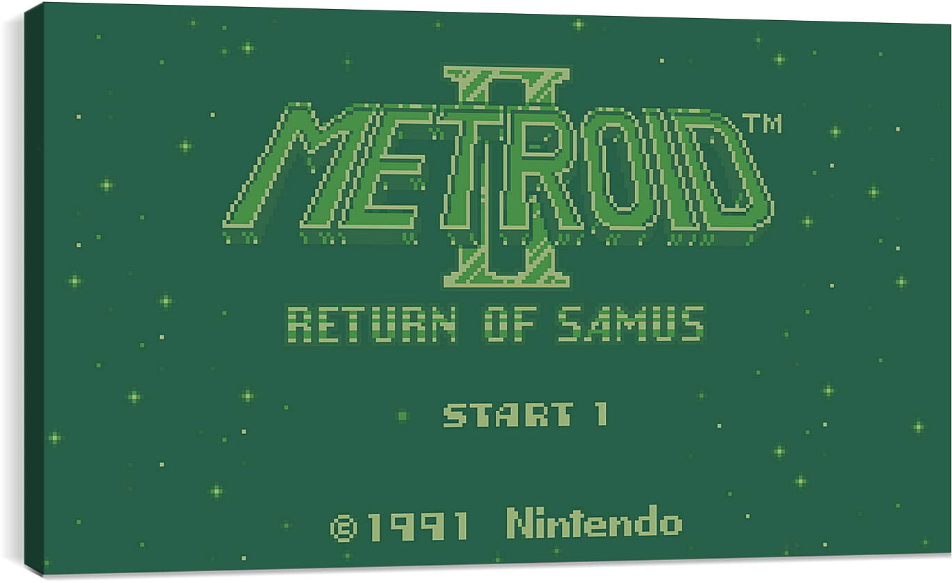 Постер и плакат - Metroid II: Return Of Samus
