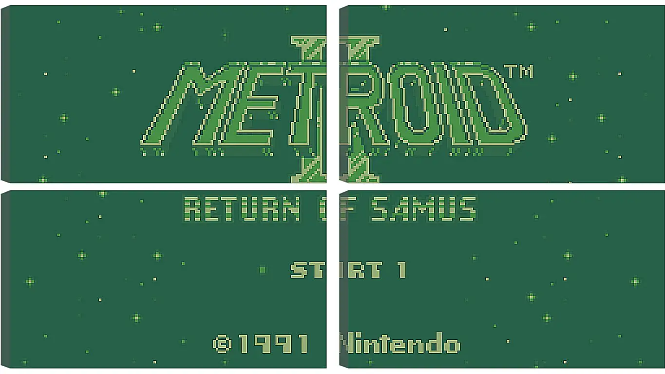 Модульная картина - Metroid II: Return Of Samus
