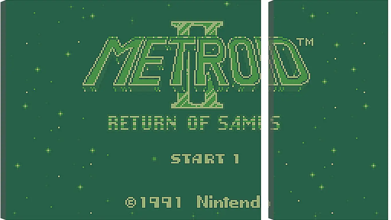 Модульная картина - Metroid II: Return Of Samus
