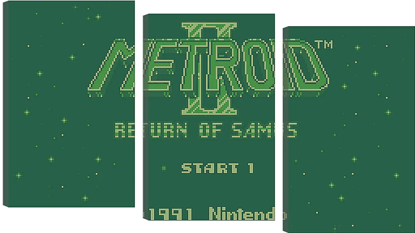 Модульная картина - Metroid II: Return Of Samus
