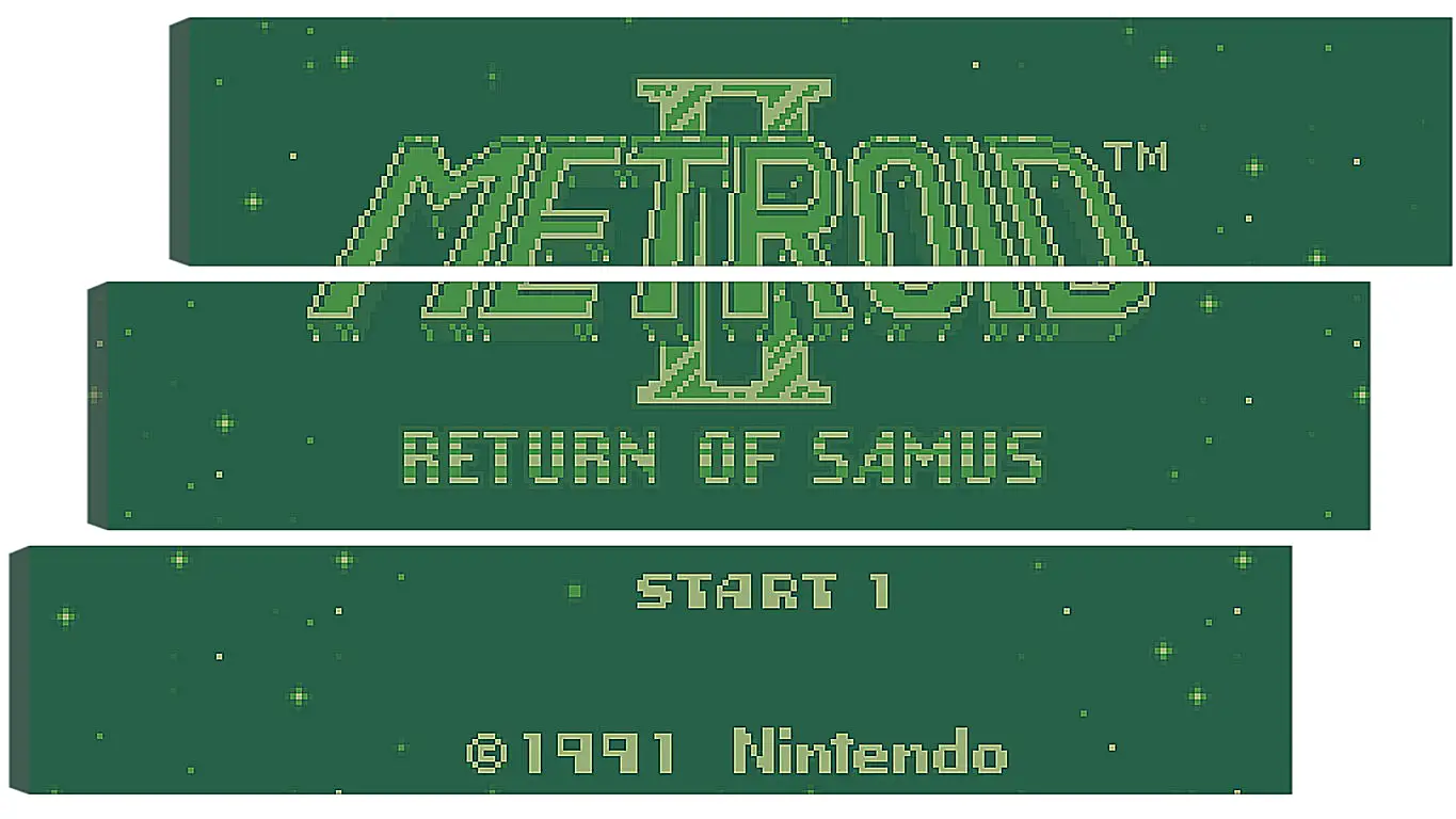 Модульная картина - Metroid II: Return Of Samus
