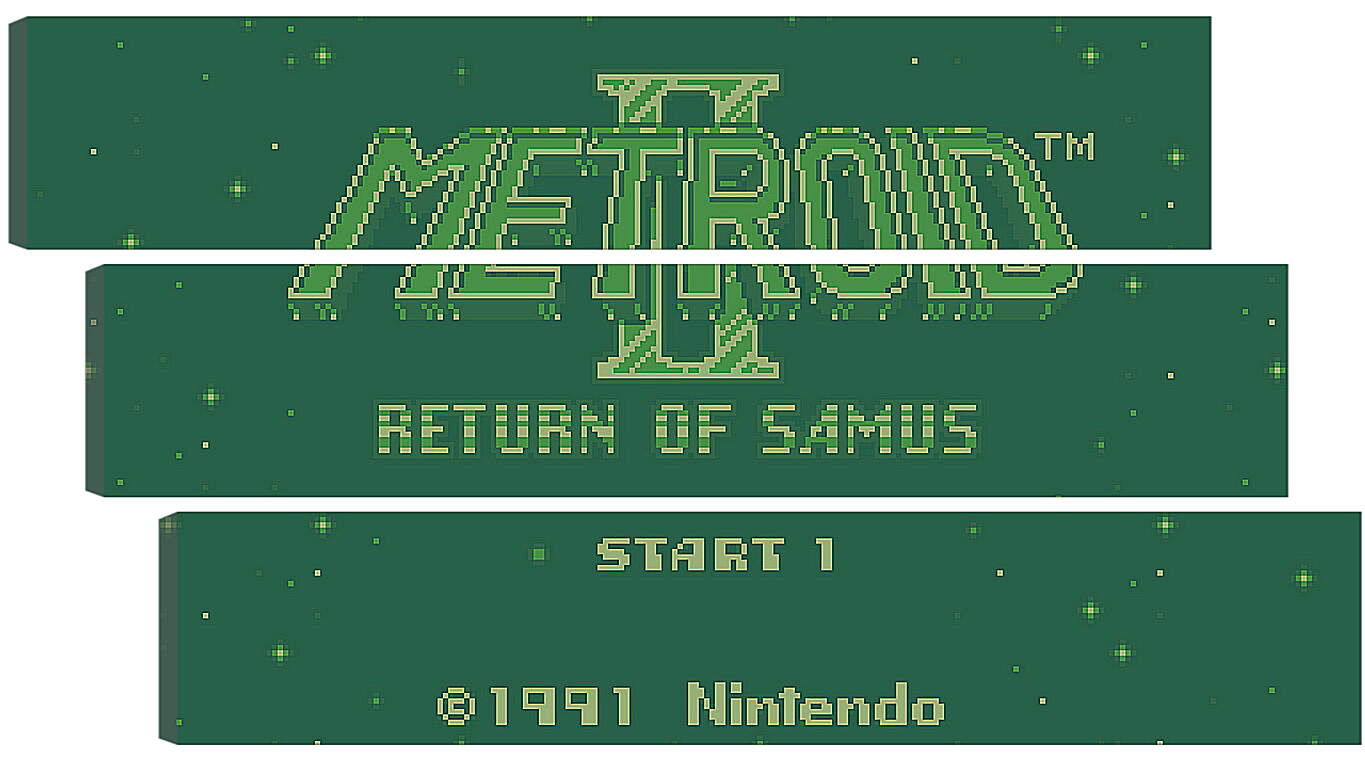 Модульная картина - Metroid II: Return Of Samus
